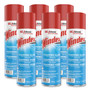 Windex Foaming Glass Cleaner, Fresh, 20 oz Aerosol Spray, 6/Carton