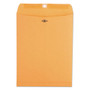 Universal Kraft Clasp Envelope, #93, Square Flap, Clasp/Gummed Closure, 9.5 x 12.5, Brown Kraft, 100/Box