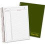 Ampad Gold Fibre Classic Project Planner - Action - White Sheet - Wire Bound - White - Classic Green Cover