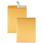 Quality Park Redi-Strip Catalog Envelope, #13 1/2, Cheese Blade Flap, Redi-Strip Adhesive Closure, 10 x 13, Brown Kraft, 100/Box (QUA44762) View Product Image