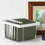 Smead Hanging Folders, Letter Size, 1/5-Cut Tabs, Standard Green, 25/Box