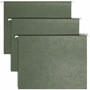 Smead Hanging Folders, Letter Size, 1/5-Cut Tabs, Standard Green, 25/Box