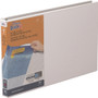 Stride QuickFit Ledger D-Ring View Binder, 3 Rings, 1" Capacity, 11 x 17, White (STW94010)