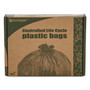 Stout by Envision Controlled Life-Cycle Plastic Trash Bags, 13 gal, 0.7 mil, 24" x 30", White, 120/Box