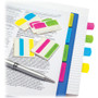 Redi-Tag Write-On Index Tabs, 1/5-Cut, Assorted Colors, 1.06" Wide, 48/Pack (RTG33148) View Product Image