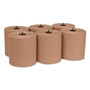 Tork Matic Hardwound Roll Towel, 1-Ply, 7.7" x 700 ft, Natural, 857/Roll, 6 Rolls/Carton