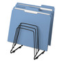 Fellowes Wire Step File II, 5 Sections, Letter to Legal Size Files, 7.25" x 6" x 8.25", Black