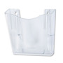deflecto Euro-Style DocuPocket Portrait Wall File, A4/Legal/Letter/Magazine/Portfolio Size, 10.25" x 4" x 10", Clear