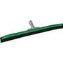 Unger AquaDozer 36" Heavy Duty Curved Floor Squeegee - 36" Rubber Blade - 3.1" Height x 5.9" Width x 35.8" Length - Heavy Duty, Durable, Sturdy - Black, Green