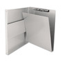 Saunders Snapak Side-open Storage Form Holder - 0.50" Clip Capacity - Storage for 30 Sheet - Side Opening - 8 1/2" x 12" Sheet Size - Aluminum