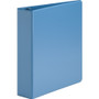 Business Source View Binder, Round Ring, 2" Cap, Letter-size, Light Blue (BSN01642) View Product Image