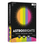 Astrobrights Color Cardstock -"Happy" Assortment, 65 lb Cover Weight, 8.5 x 11, Assorted, 250/Pack (WAU21004) View Product Image