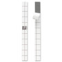 C-Line Self-Adhesive Reinforcing Strips, 1 x 10.75, Clear, 200/Box
