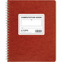 TOPS Engineer's Research & Computation Book - 76 Sheets - Wire Bound - 9 1/2" x 11 3/4" Sheet Size - Ivory Paper - Red Cover