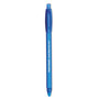 Paper Mate ComfortMate Ultra Ballpoint Pen, Retractable, Fine 0.8 mm, Blue Ink, Blue Barrel, Dozen