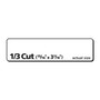 Avery Extra-Large TrueBlock File Folder Labels with Sure Feed Technology, 0.94 x 3.44, White, 18/Sheet, 25 Sheets/Pack AVE5027