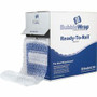 Bubble Wrap Sealed Air Ready-to-Roll Dispenser - 12" Width x 65 ft Length - Air Resistant, Easy Tear - Clear