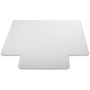 deflecto DuraMat Moderate Use Chair Mat for Low Pile Carpet, 46 x 60, Wide Lipped, Clear (DEFCM13433F) View Product Image