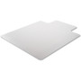 deflecto DuraMat Moderate Use Chair Mat for Low Pile Carpet, 46 x 60, Wide Lipped, Clear