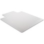 deflecto DuraMat Moderate Use Chair Mat for Low Pile Carpet, 46 x 60, Wide Lipped, Clear