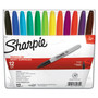 Sharpie Fine Tip Permanent Marker, Fine Bullet Tip, Assorted Colors, 12/Set (SAN30072) View Product Image