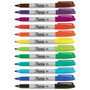Sharpie Fine Tip Permanent Marker, Fine Bullet Tip, Assorted Colors, 12/Set