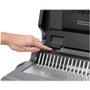 Fellowes Quasar 500 Manual Comb Binding System, 500 Sheets, 18.13 x 15.38 x 5.13, Metallic Gray