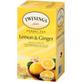 Twinings of London Lemon & Ginger Herbal Tea Bag - Herbal Tea - 1.3 oz