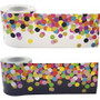Teacher Created Resources Colorful Confetti Border Trim - Colorful Confetti - Sturdy, Durable - 3" Width x 600" Length - Multicolor