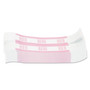 Pap-R Products Currency Straps, Pink, $250 in Dollar Bills, 1000 Bands/Pack (CTX400250) View Product Image