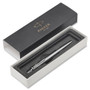 Parker Jotter Ballpoint Pen, Retractable, Fine 0.5 mm, Blue Ink, Stainless Steel Barrel