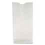 General Grocery Paper Bags, 35 lb Capacity, #6, 6" x 3.63" x 11.06", White, 500 Bags (BAGGW6500) View Product Image