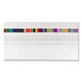 uniball EMOTT ever fine Porous Point Pen, Stick, Fine 0.4 mm, Assorted Ink Colors, White Barrel, 40/Pack