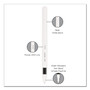 uniball EMOTT ever fine Porous Point Pen, Stick, Fine 0.4 mm, Assorted Ink Colors, White Barrel, 40/Pack