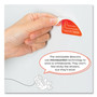 Rocketbook Beacons Smart Stickers for Whiteboards, Triangles, Orange, 2.5"h, 4/Pack