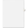Avery Preprinted Legal Exhibit Side Tab Index Dividers, Avery Style, 10-Tab, 9, 11 x 8.5, White, 25/Pack