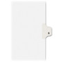 Avery Preprinted Legal Exhibit Side Tab Index Dividers, Avery Style, 10-Tab, 9, 11 x 8.5, White, 25/Pack
