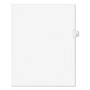 Avery Preprinted Legal Exhibit Side Tab Index Dividers, Avery Style, 10-Tab, 9, 11 x 8.5, White, 25/Pack