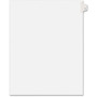 Avery Preprinted Legal Exhibit Side Tab Index Dividers, Avery Style, 10-Tab, 1, 11 x 8.5, White, 25/Pack