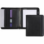 Samsill Letter Pad Folio - 8 1/2" x 11" - 3 Fastener(s) - 1" for Folder - 2 Exterior, Internal Pocket(s) - Vinyl, Metal