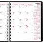 Brownline Essential Collection 14-Month Ruled Monthly Planner, 8.88 x 7.13, Black Cover, 14-Month: Dec 2024 to Jan 2026