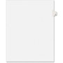 Avery Preprinted Legal Exhibit Side Tab Index Dividers, Avery Style, 10-Tab, 5, 11 x 8.5, White, 25/Pack