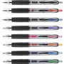 uniball Signo 207 Gel Pen, Retractable, Medium 0.7 mm, Blue Ink, Black Barrel, 36/Box (UBC1921064) View Product Image