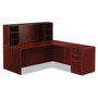 Alera Valencia Series Straight Front Desk Shell, 71" x 35.5" x 29.63", Mahogany (ALEVA217236MY) View Product Image