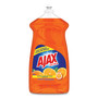 Ajax Dish Detergent, Liquid, Antibacterial, Orange, 52 oz, Bottle, 6/Carton