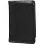 Samsill Regal Carrying Case (Wallet) Business Card - Black - Leather, Genuine Cowhide Leather Body