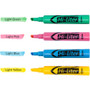 Avery HI-LITER Desk-Style Highlighters, Assorted Ink Colors, Chisel Tip, Assorted Barrel Colors, 4/Set AVE17752