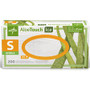 Medline Aloetouch Ice Nitrile Gloves - Small Size - Latex-free, Textured - For Healthcare Working