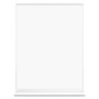 deflecto Classic Image Double-Sided Sign Holder, 8.5 x 11 Insert, Clear