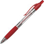 Integra Retractable 0.7mm Gel Pen - 0.7 mm Medium Pen Point - Retractable - Red Ink - Gel-based - Red Barrel